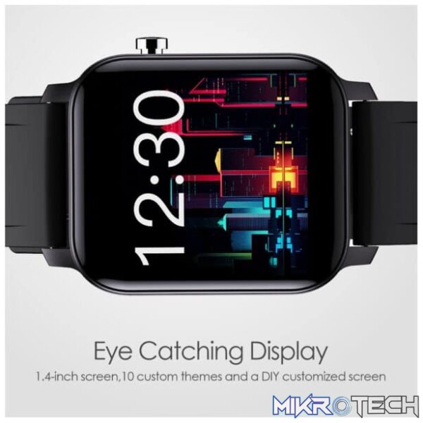 IP68  Sports Square Smart Watch - M2 Pink - Image 5